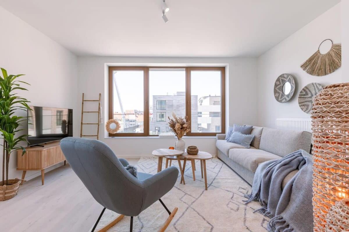 אוסטנדה Huswell - Stylish Apartment With Terrace Near The Beach מראה חיצוני תמונה